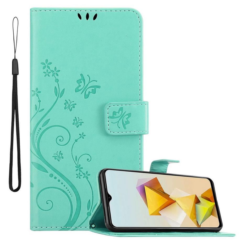 ZTE Blade A73 5G Hülle mit Blumen Muster