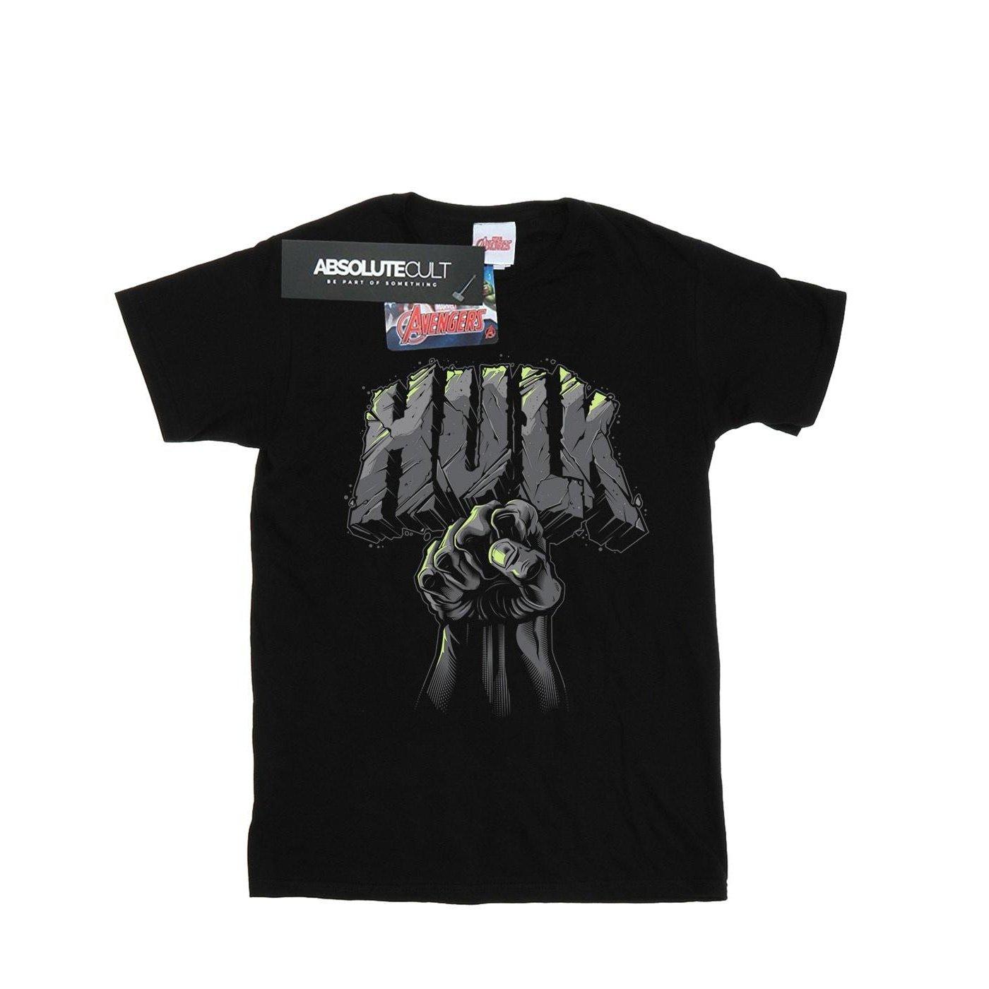 MARVEL  Hulk Punch Logo TShirt 