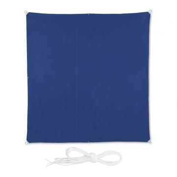 Voile d'ombrage carré bleu foncé