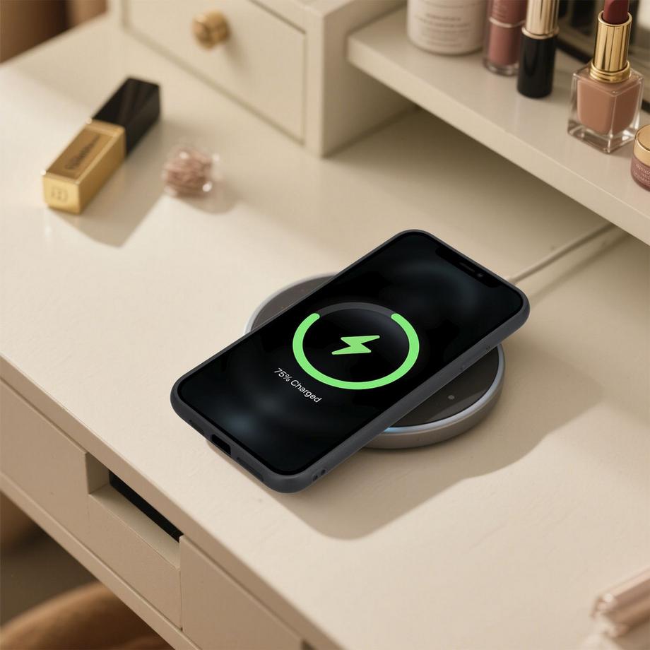 Cadorabo  iPhone 11 PRO MAX Hülle kompatibel mit MagSafe Glitzer Diamant Design 