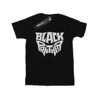 MARVEL  Black Panther Worded Emblem TShirt 