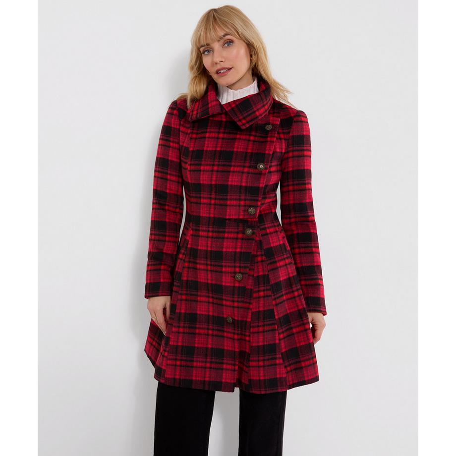 Joe Browns Manteau à Carreaux Jours d'Automne  