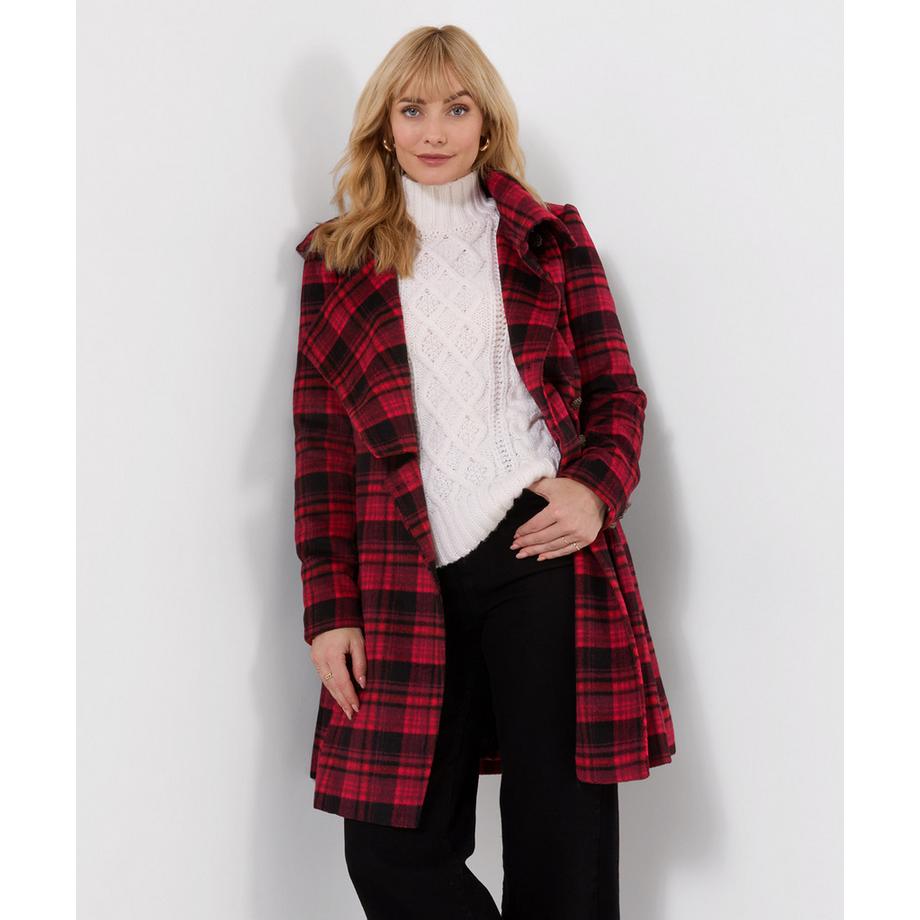 Joe Browns Manteau à Carreaux Jours d'Automne  