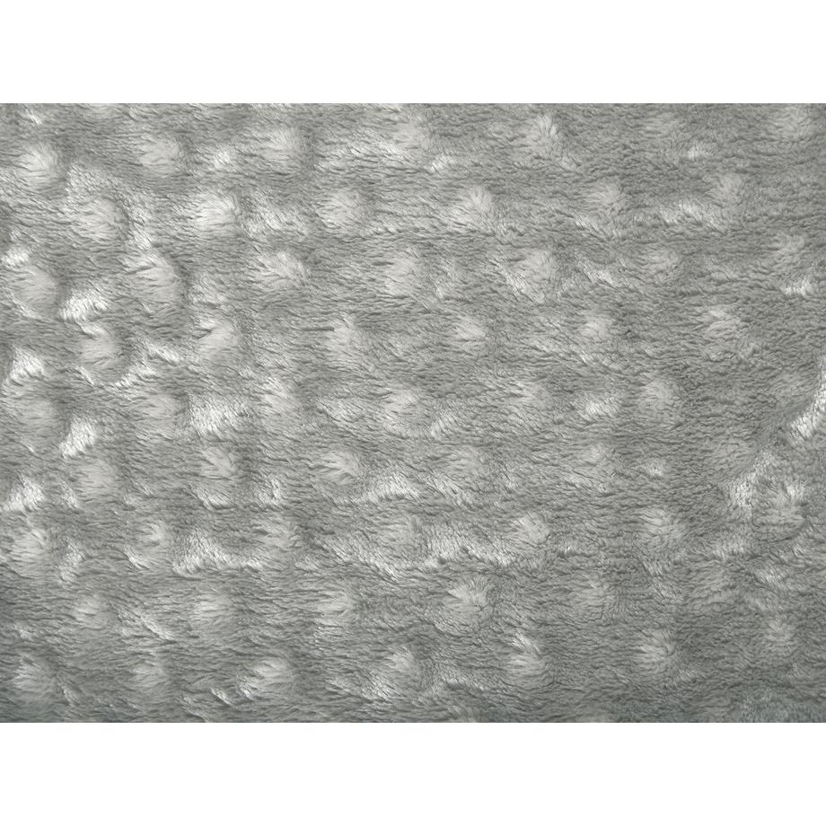 Beliani Couverture en Tissu Scandinave SAMUR  