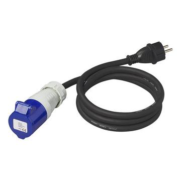 Adapterkabel 150cm 3x2,5mm² von Schukostecker auf CEE