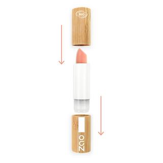 ZAO MAKEUP  Cocoon Lippenstift - Bio-zertifiziert, vegan und nachfüllbar 