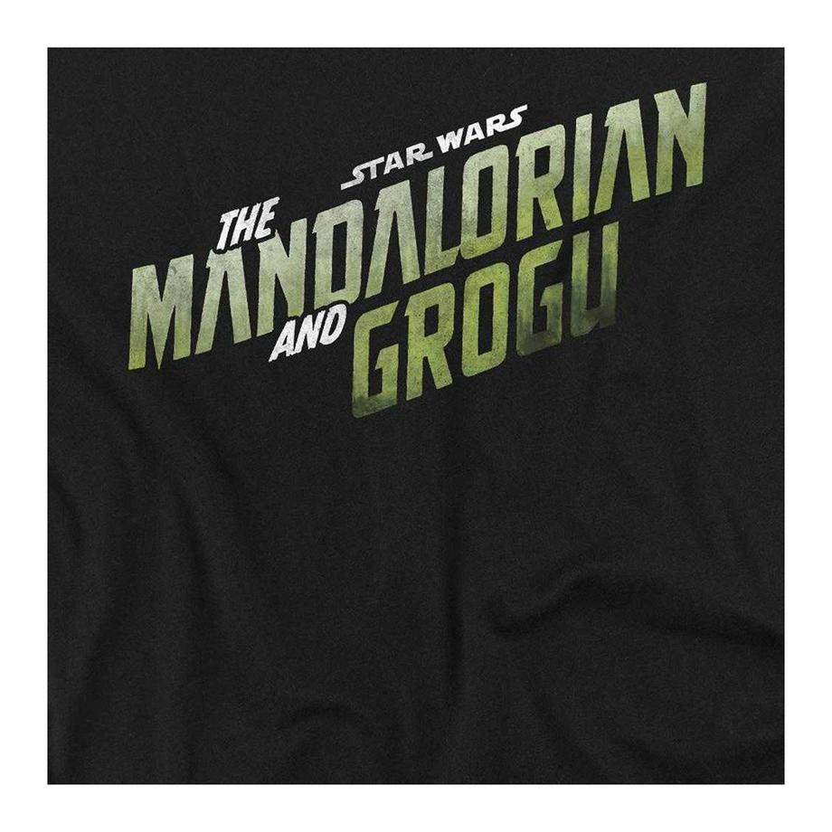 Star Wars: The Mandalorian T-Shirt en Coton Ringspun avec Motif Grogu  