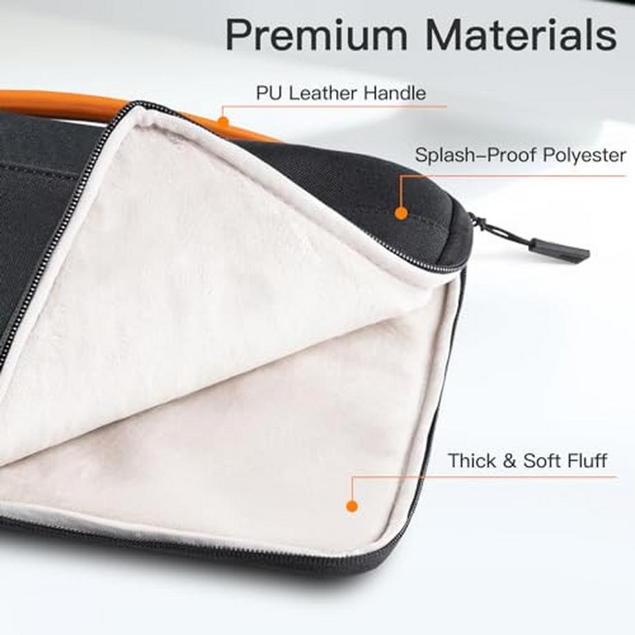 Only-bags.store Custodia per laptop per MacBook Air Pro con maniglia  