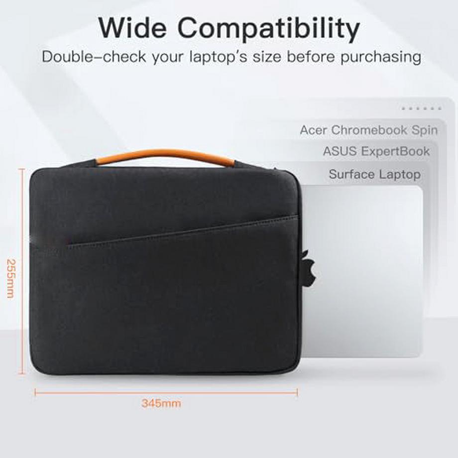 Only-bags.store Custodia per laptop per MacBook Air Pro con maniglia  