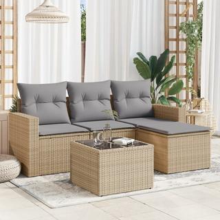 VidaXL Garten sofagarnitur poly-rattan  