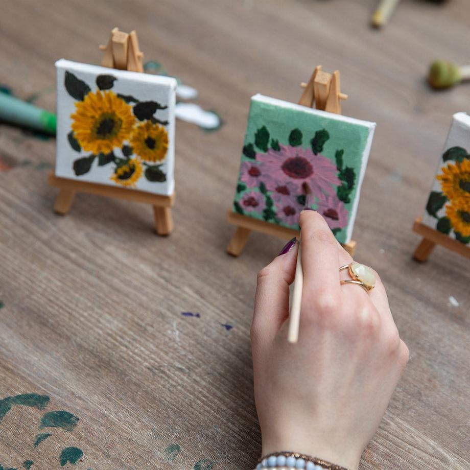 Northio  Mini-Staffelei, 24er-Pack 