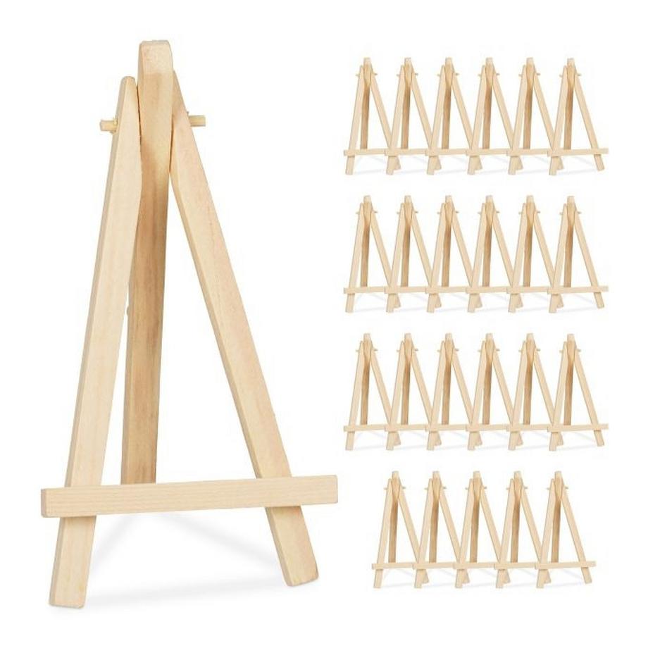 Northio  Mini-Staffelei, 24er-Pack 