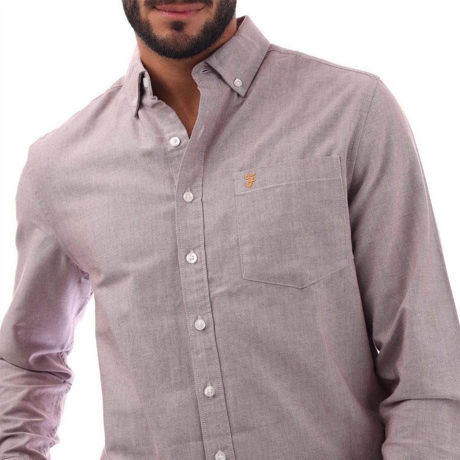 FARAH  Camicia Button Down Aderente 