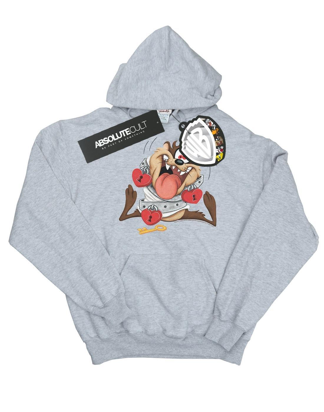 LOONEY TUNES  Sweat à capuche TAZ VALENTINE'S DAY MADLY IN LOVE 