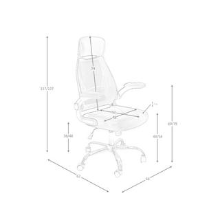 ANGEL CERDA Bürodrehstuhl ausem Stoff  