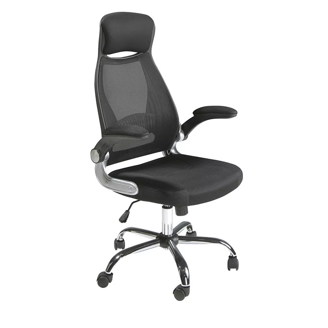ANGEL CERDA – Bürodrehstuhl aus em Stoff, One Size, Schwarz
