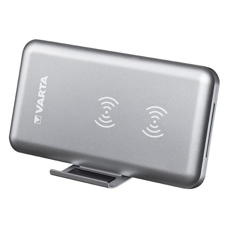 VARTA  Power bank senza fili 2000 mAh - Argento 