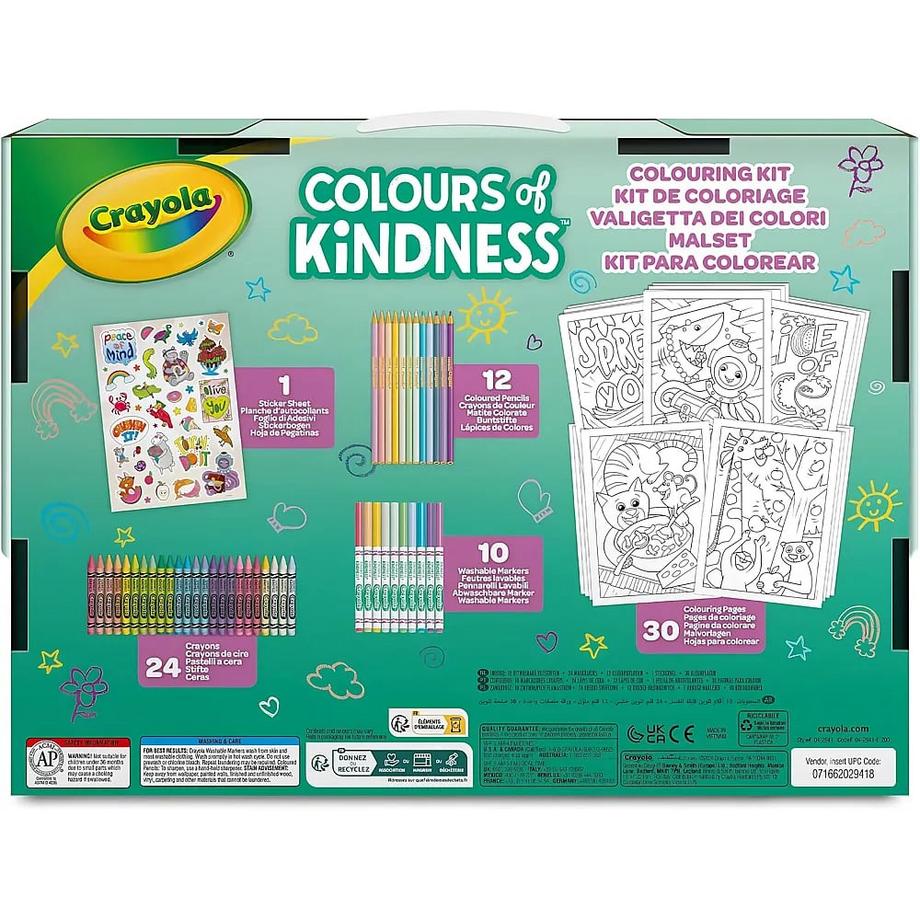 Crayola  Colors of Kindness Farbenkoffer (70Teile) 