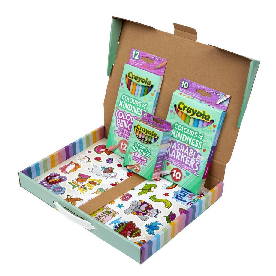 Crayola  Colors of Kindness Farbenkoffer (70Teile) 