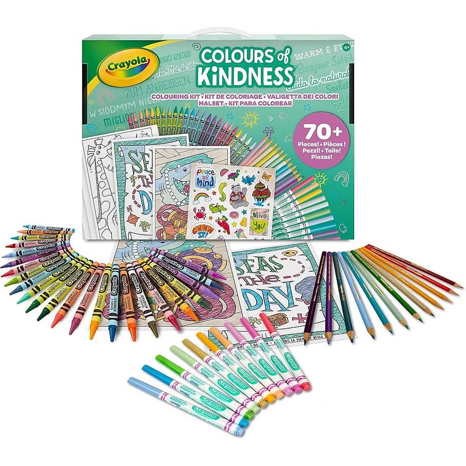 Crayola  Colors of Kindness Farbenkoffer (70Teile) 