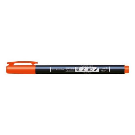 Tombow TOMBOW Kalligraphie Stift Hard WS-BH28 Fudenosuke, orange  