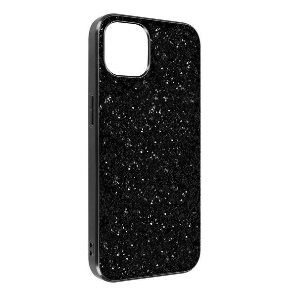 Avizar  Glitter Hülle iPhone 13 Schwarz 