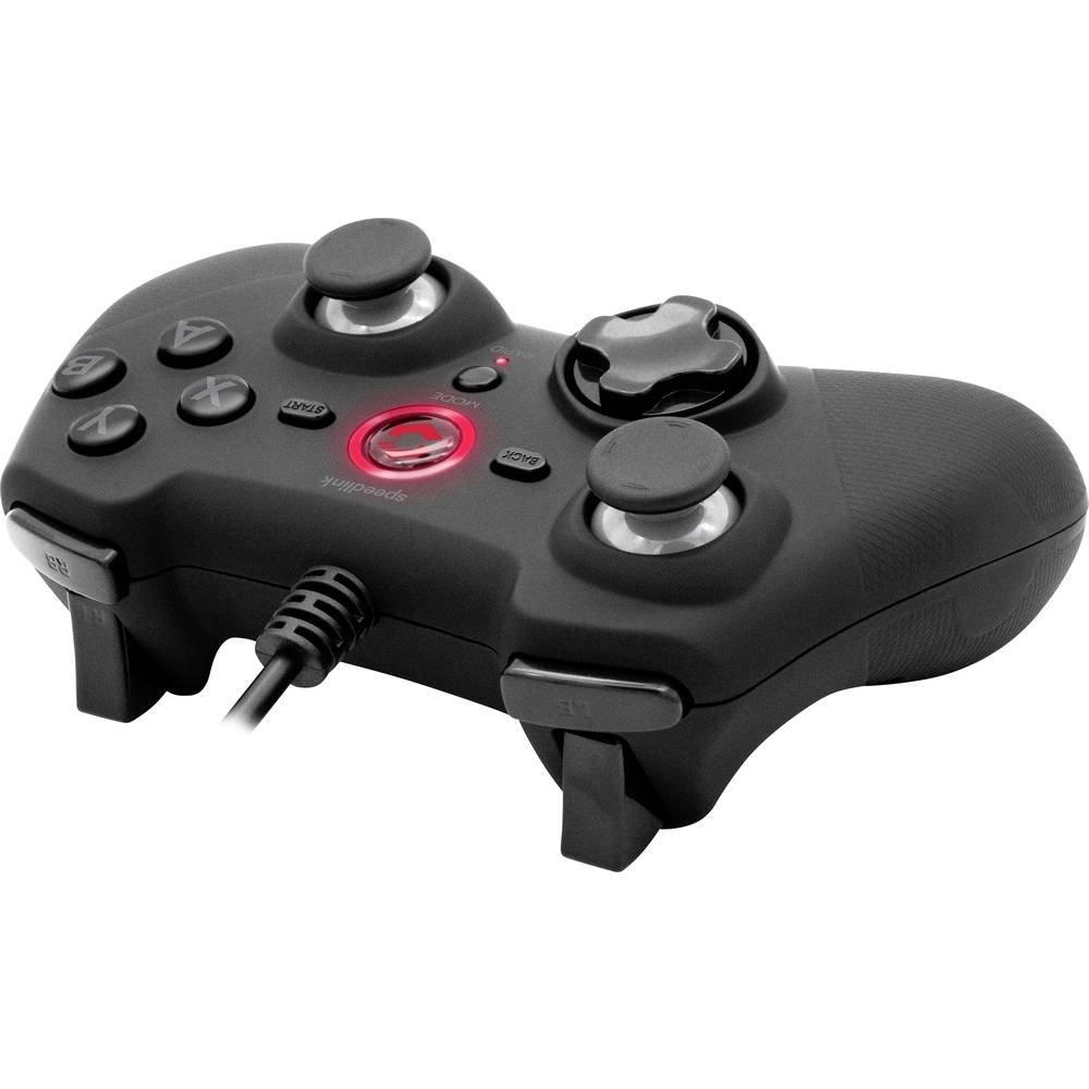 SPEEDLINK  RAIT Gamepad PC, PlayStation 3, Nintendo Switch Schwarz 