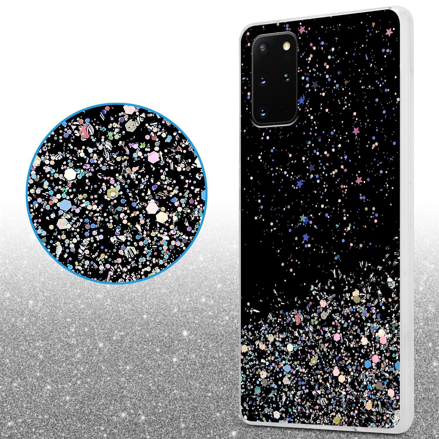 Cadorabo  Hülle für Samsung Galaxy S20 PLUS TPU Silikon mit funkelnden Glitter 