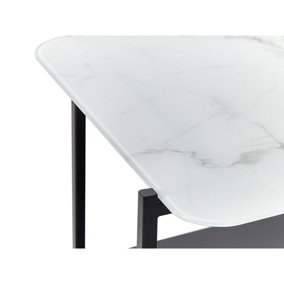 Beliani Couchtisch aus Sicherheitsglas Modern GLOSTER  