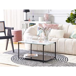 Beliani Table basse en Verre de sécurité Moderne GLOSTER  