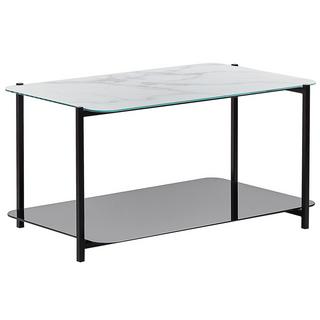 Beliani Table basse en Verre de sécurité Moderne GLOSTER  