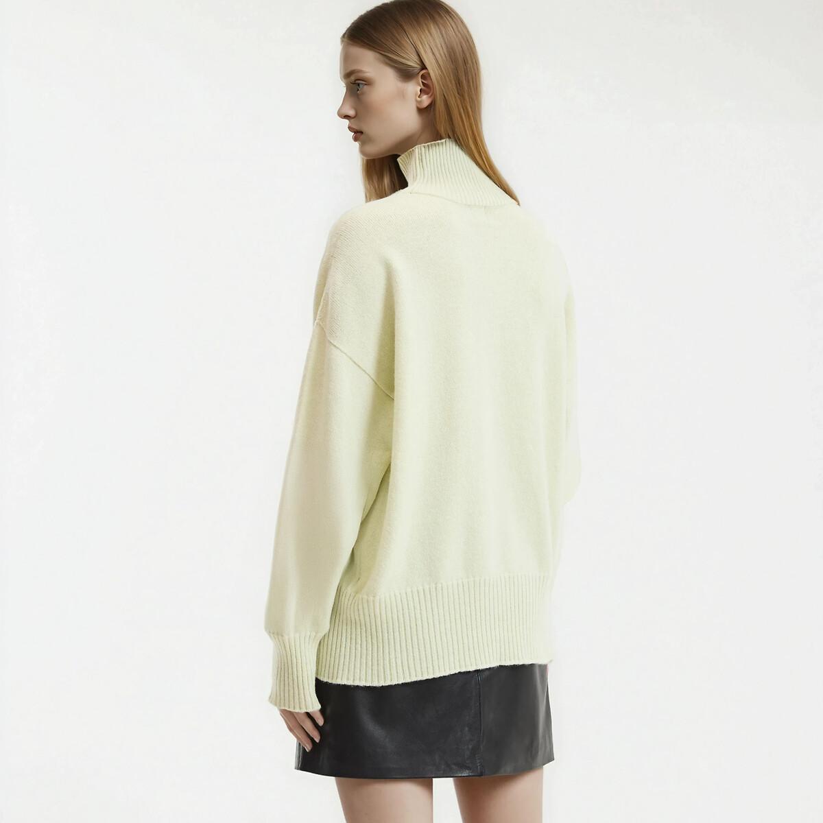 La Redoute Collections Woll Kaschmir Rollkragenpullover  
