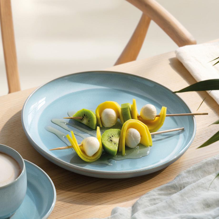 like. by Villeroy & Boch Teller Perlemor Aqua  