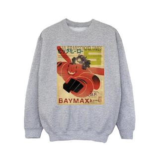 Disney  Sweat BIG HERO BAYMAX FLYING BAYMAX NEWSPAPER 