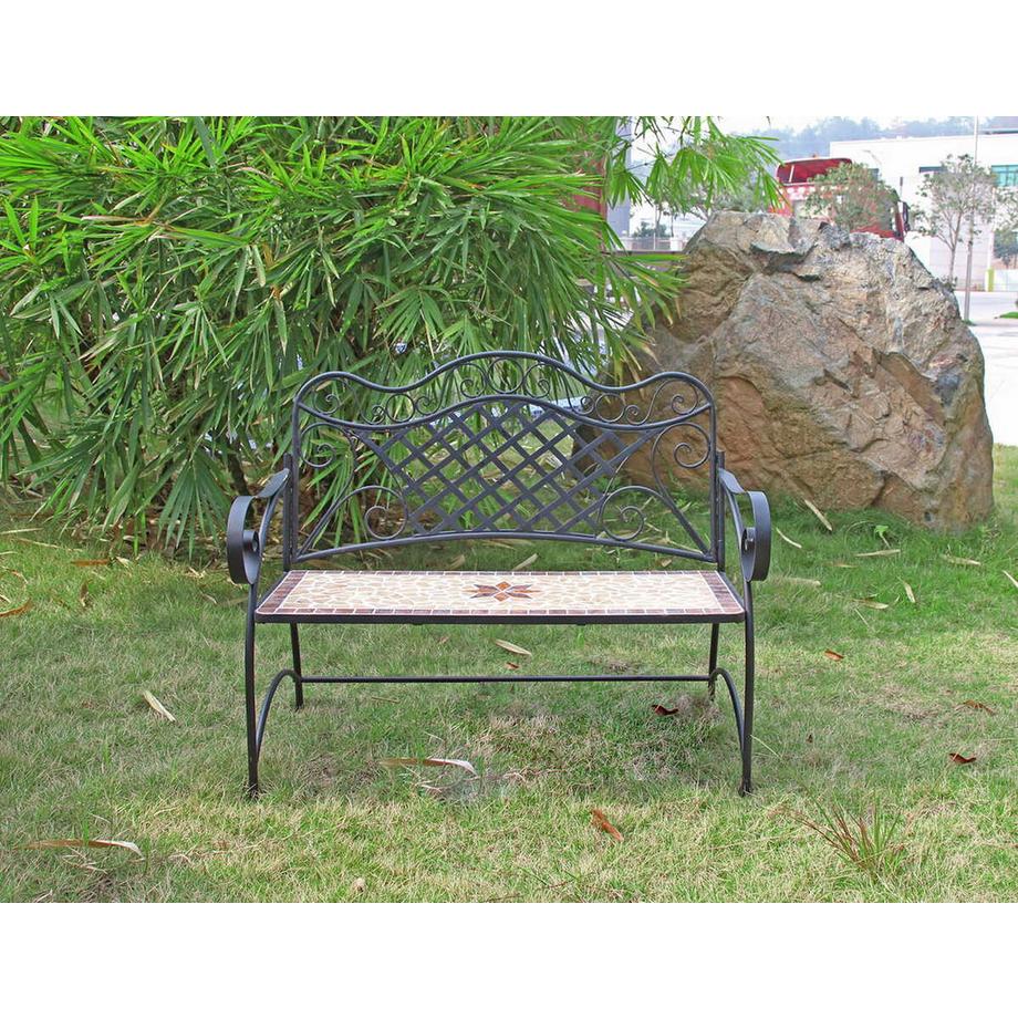 mutoni Gartenbank Amarillo Mosaik 115  