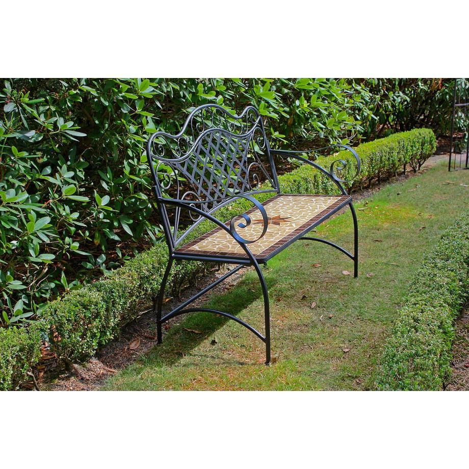 mutoni Gartenbank Amarillo Mosaik 115  