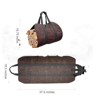 HOD Health and Home Sac De Rangement Portable Pour Transport De Bois Et Toile  