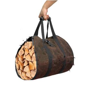 HOD Health and Home Sac De Rangement Portable Pour Transport De Bois Et Toile  