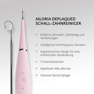 AILORIA DEPLAQUED Schall-Zahnreiniger - Cherry Blossom  