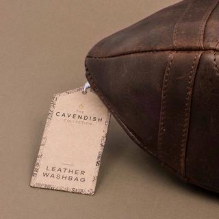 Cavendish  Trousse de toilette en cuir véritable Football américain 