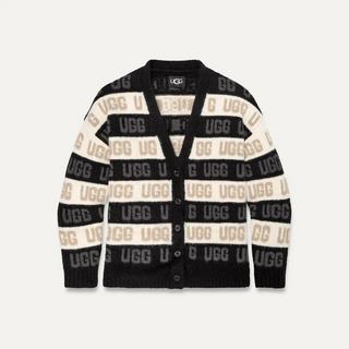 UGG  W UGG GRAPHIC LOGO CARDIGAN 