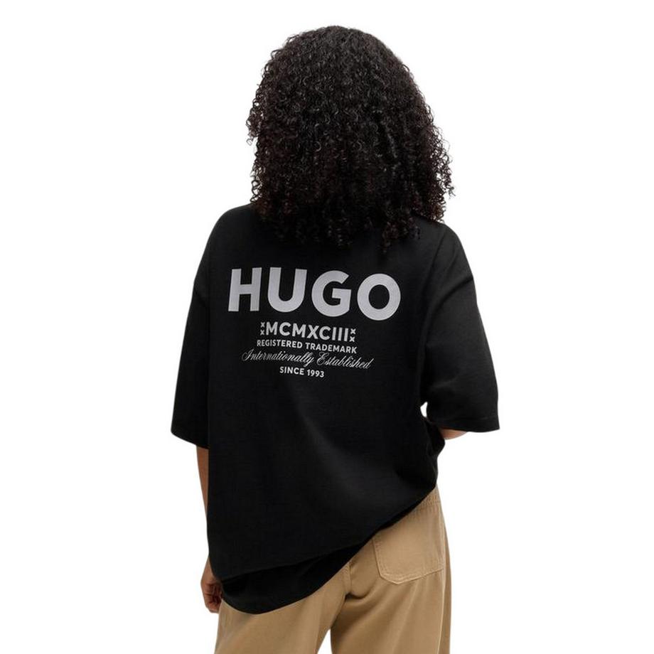 HUGO  Mcmxciii Maglietta Stampa Posteriore 