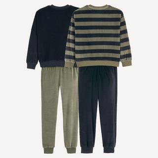 La Redoute Collections  Lot de 2 pyjamas velours 