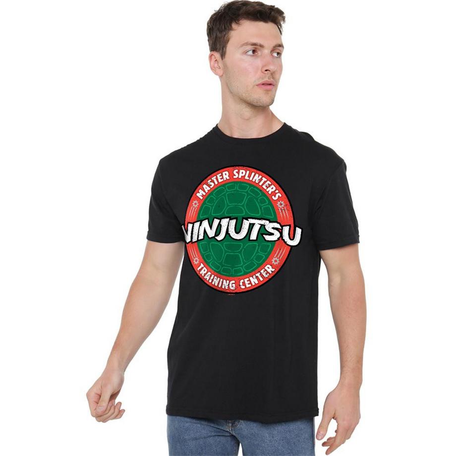 TEENAGE MUTANT NINJA TURTLE  Ninjutsu School Maglietta 