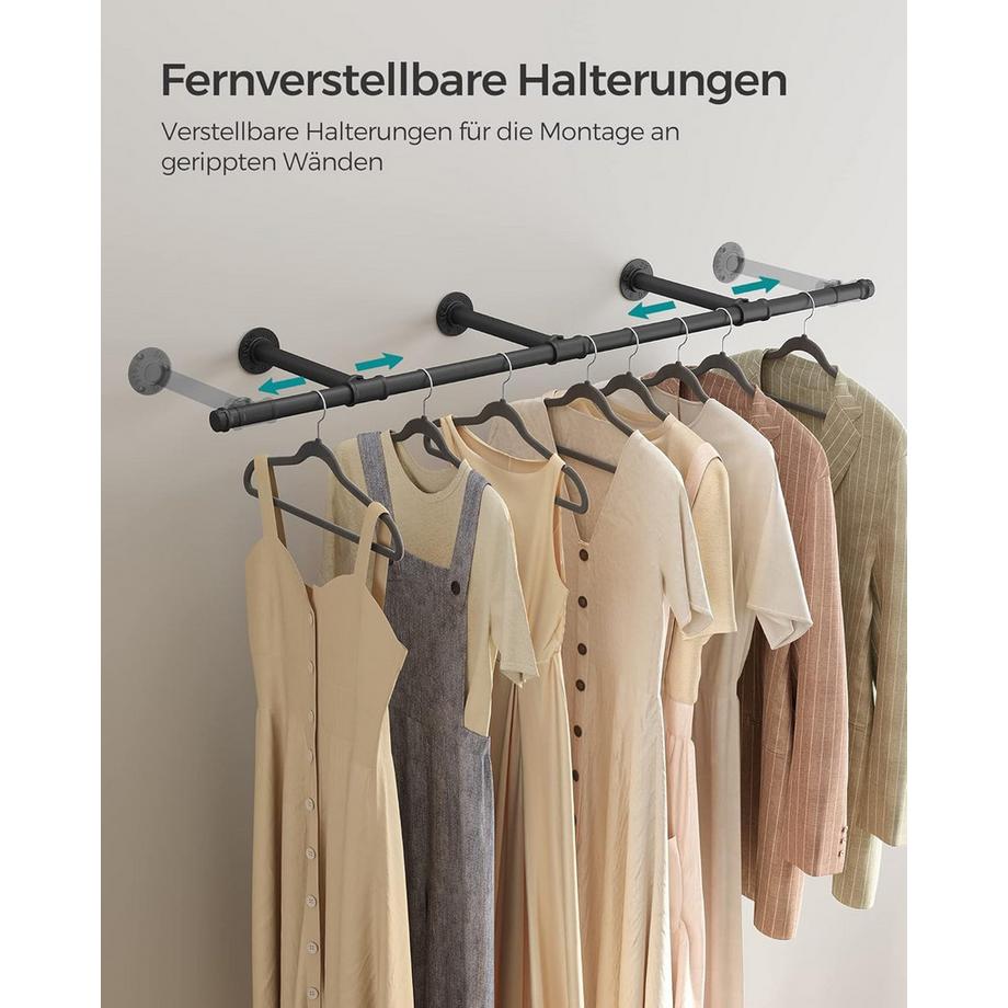 Songmics Kleiderstange Wandmontage  
