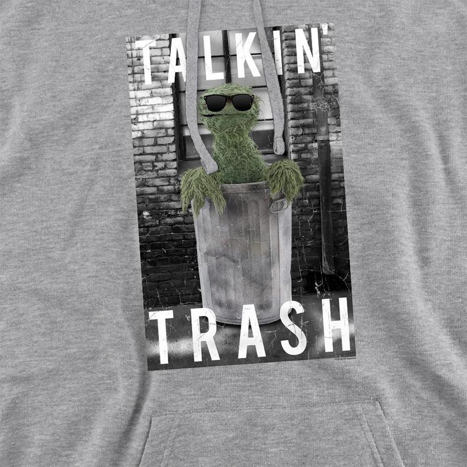 Sesame Street Sweat à Capuche Talkin Trash  