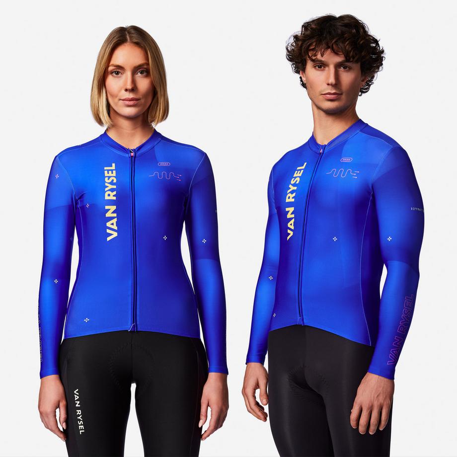 Unisex-Langarm-Rennvelotrikot für die Übergangszeit, RCR-R 2