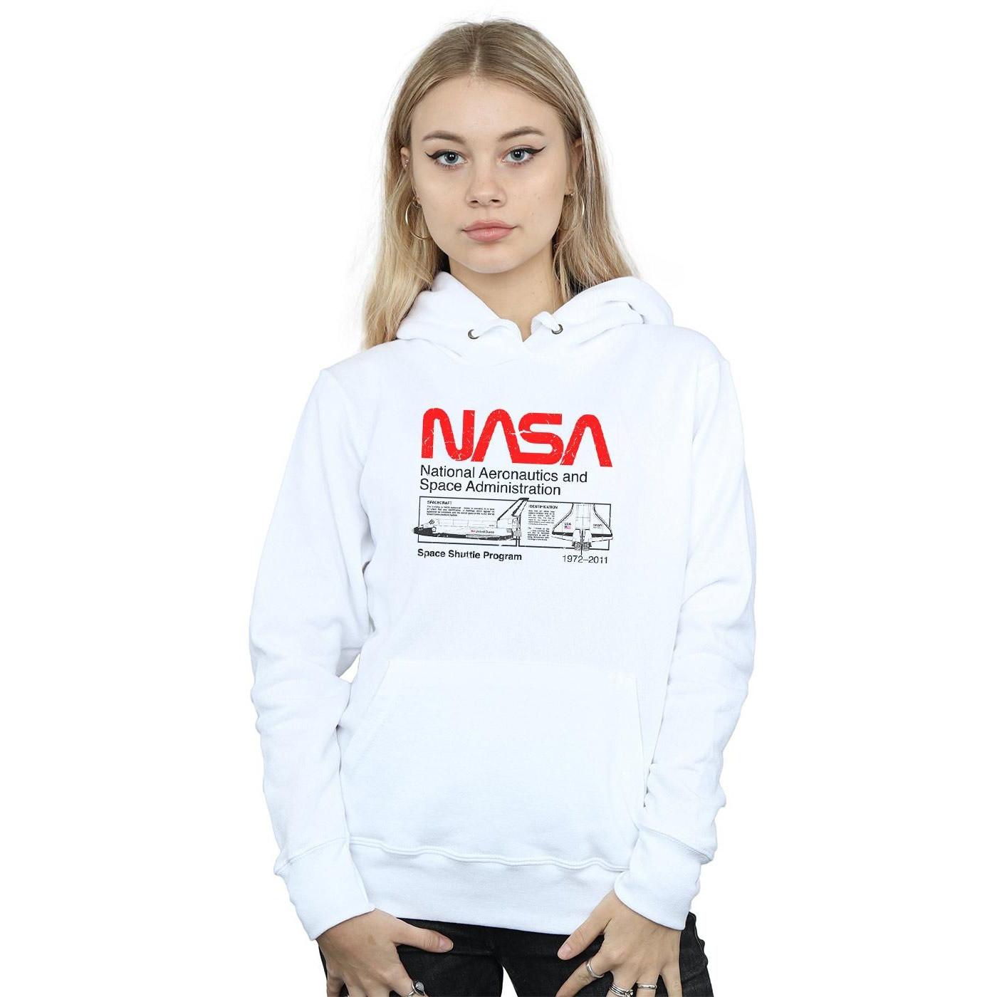 Nasa Logo Navette Spatiale Sweat à Capuche  