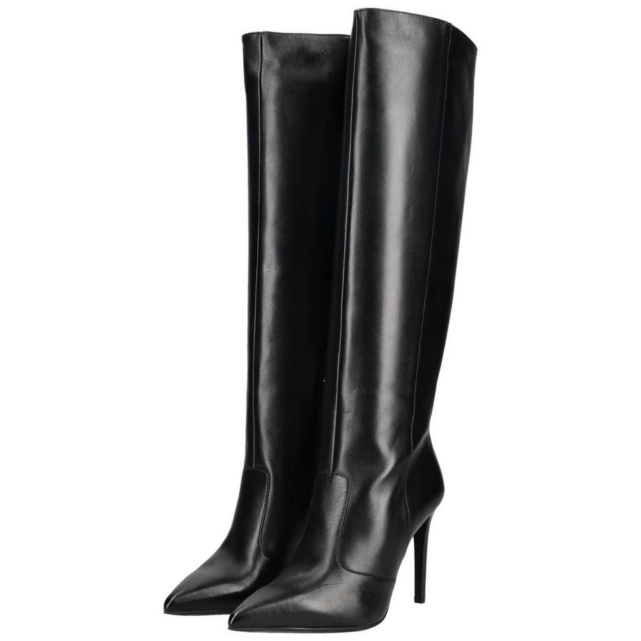 Nero Giardini Knielange Stiefel mit Spitzem Zeh und Stilettoabsatz  