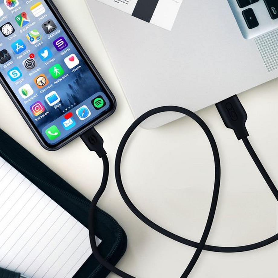 Avizar  Cavo da USB a Lightning 1 m Nero 